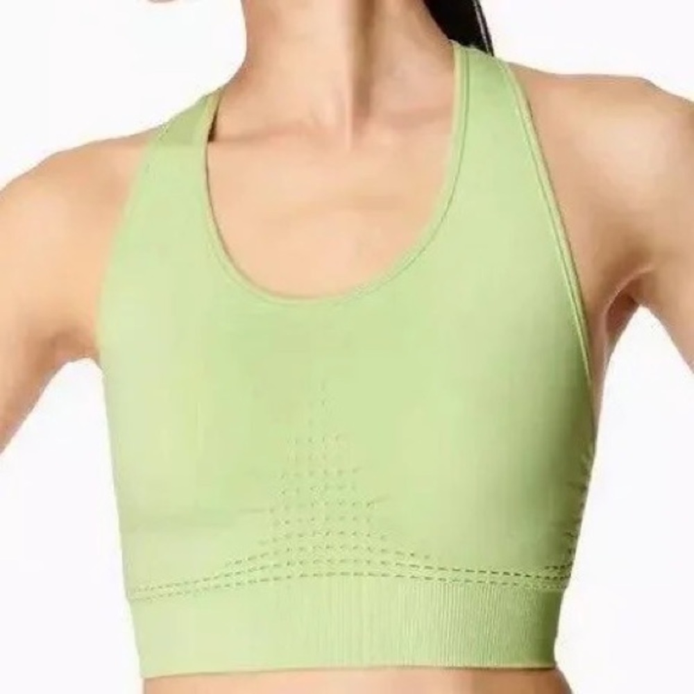 Sweaty Betty Utopia Green Stamina Sports Bra